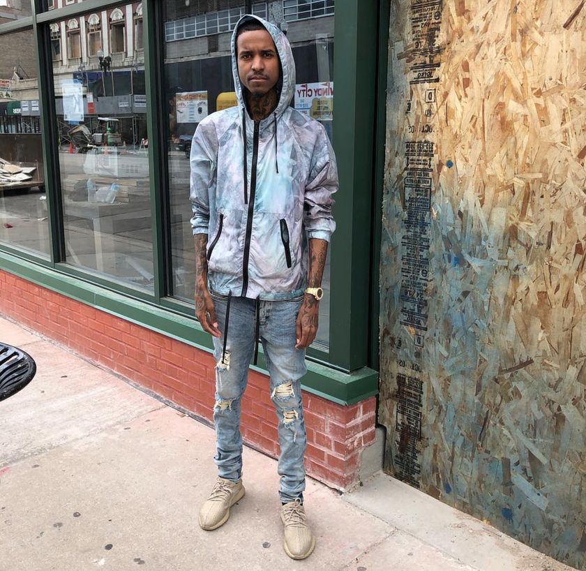 lil reese – adidas yeezy boost 350 "oxford tan"