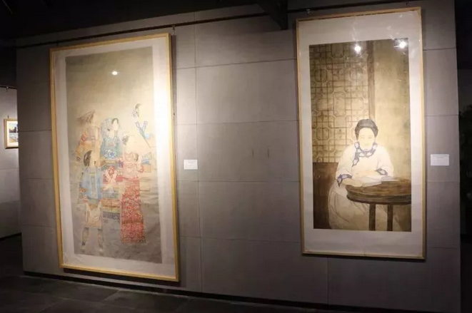 安徽大学艺术与传媒学院师生作品展暨实训基地揭牌