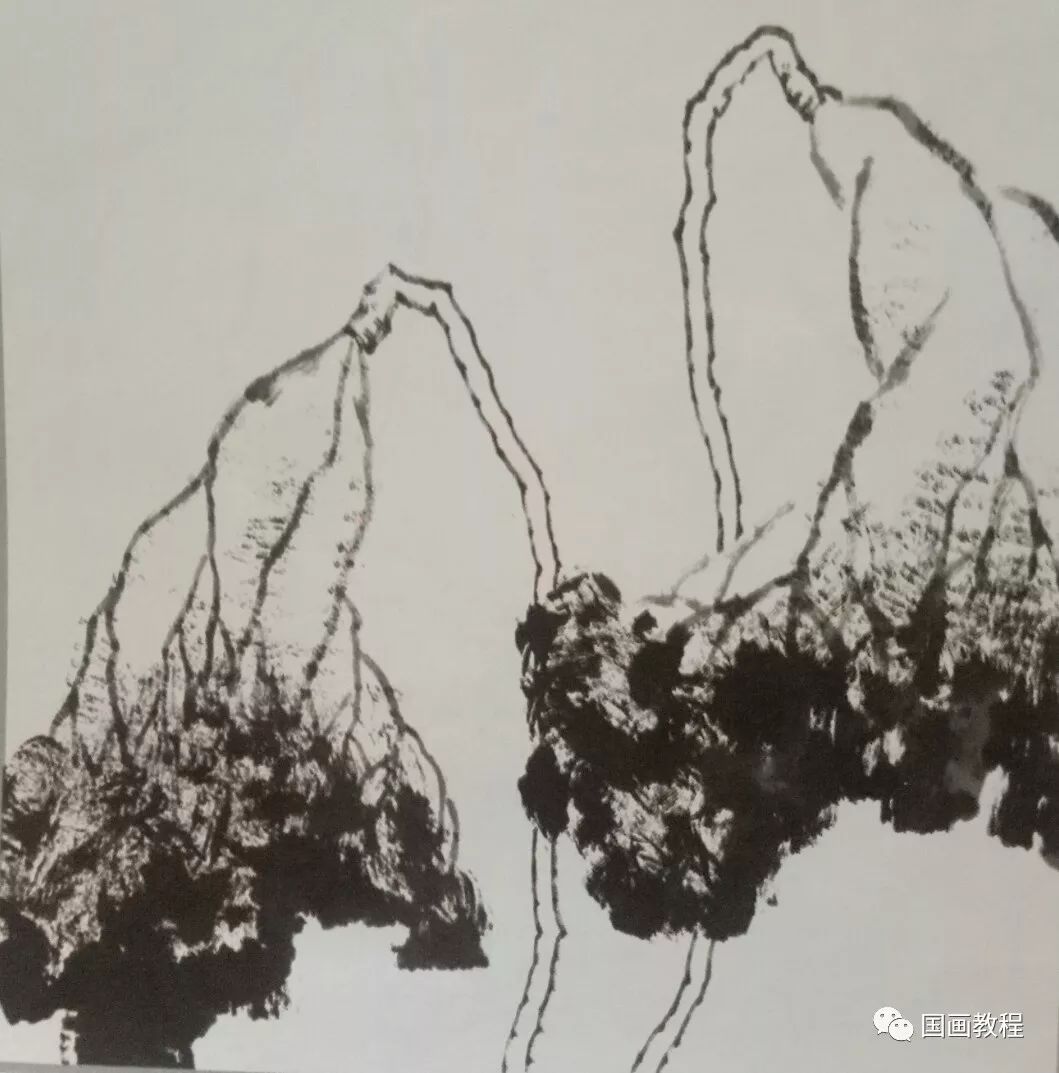 画荷花的创作步骤—残荷的创作步骤