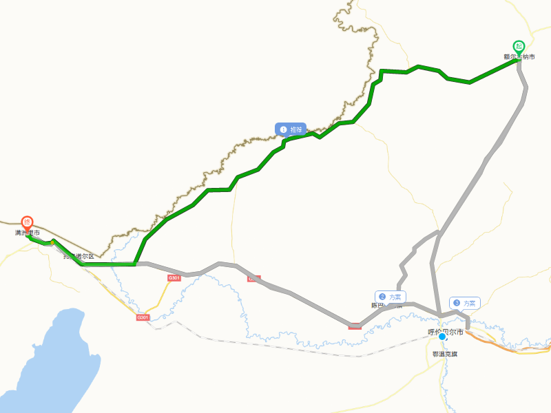 d2.额尔古纳—呼伦湖—国门—满洲里(bus 320km 大约4小时)