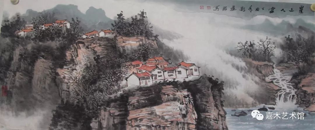 嘉木艺术馆323期 |广西职业画家刘建银山水画作品选