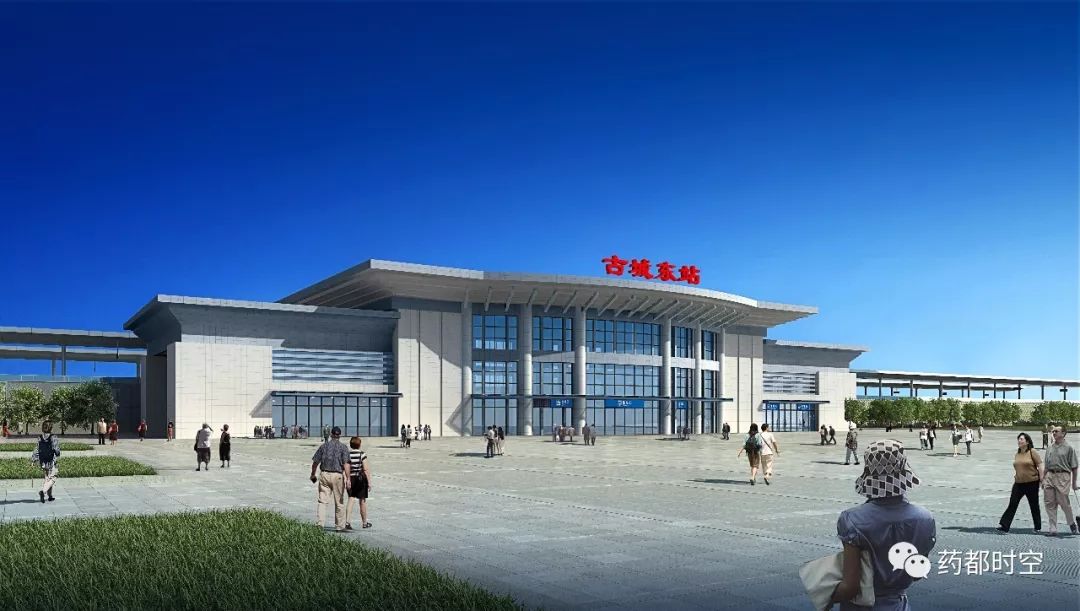 城建亳州三座高铁站站房开建效果图没想到这么美