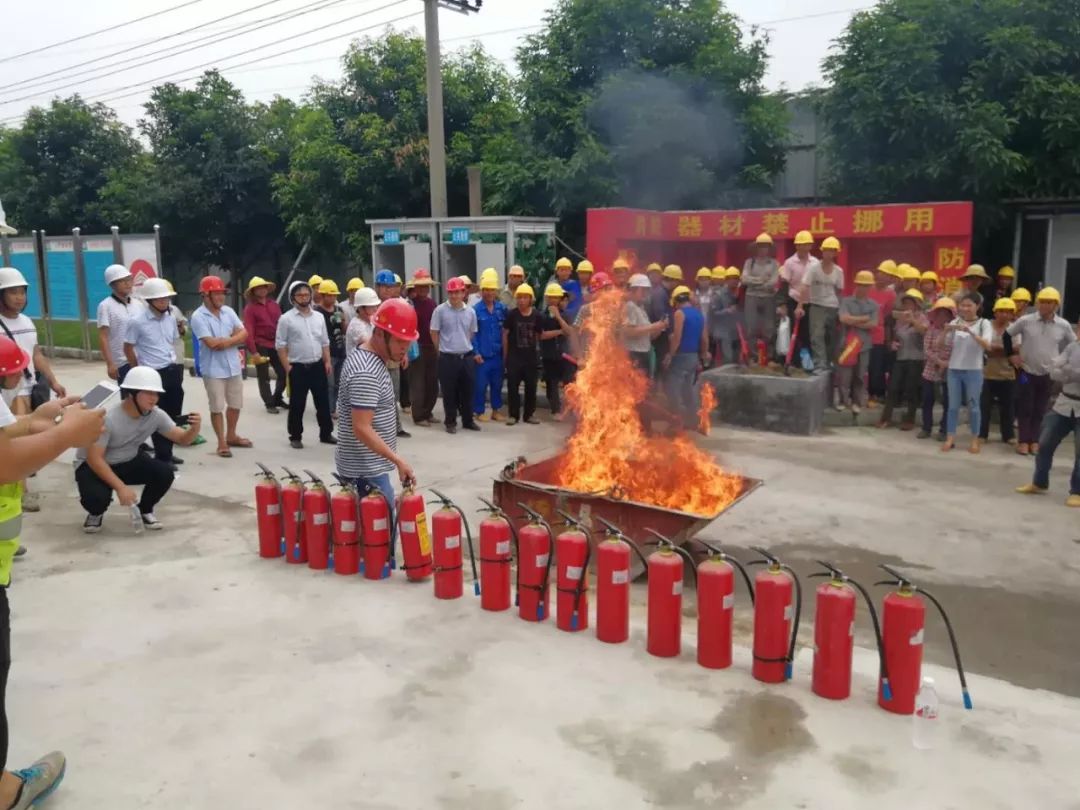 【安全月在行动】天成臻品建筑工地消防,应急疏散演习