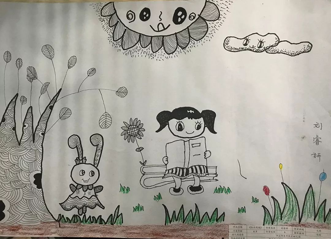 书香进校园暨伟才幼儿园第三届儿童创意绘画大赛作品展示(2)
