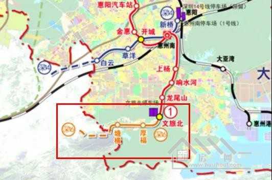 >> 内容   惠州地铁1号线,起于惠州北站,终点站为文旅北站,线路全长