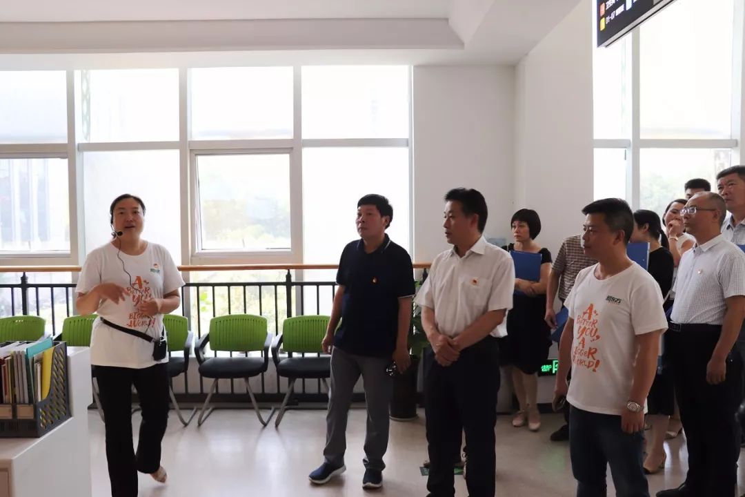 沃根党建焦作市山阳区区委常委组织部部长刘希有一行30人余莅临新东方