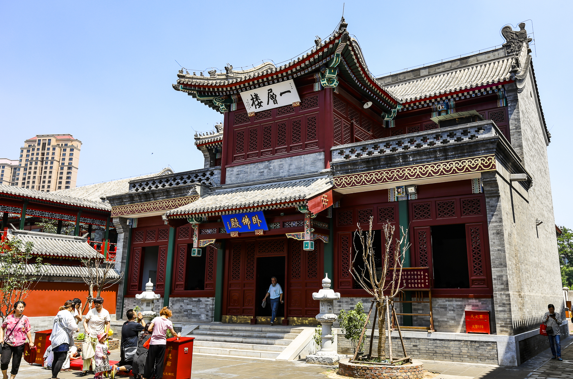 图说天津最大的佛教寺院大悲禅院