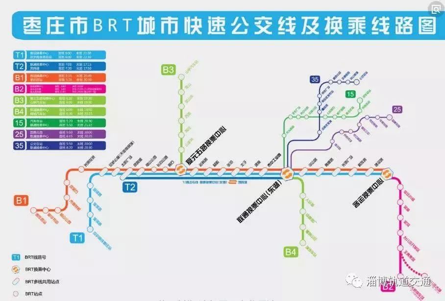 brt轻轨枣庄已规划编制完成轨道交通线网