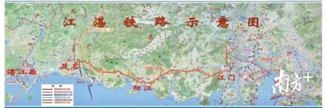 (官方版江湛铁路示意图首次曝光)