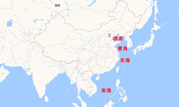 五湖四海中国真的只有四大海域吗错了中国其实有五大海域