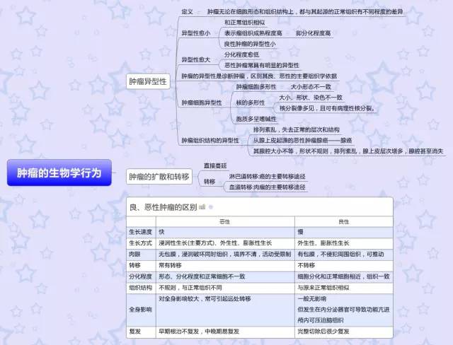 病理学医学思维导图全套完整打印版免费下载