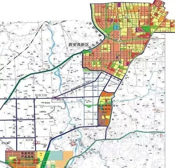 西安高新区和雁塔区怎么划分 西安高新区雁塔区划分交通西安市陕西