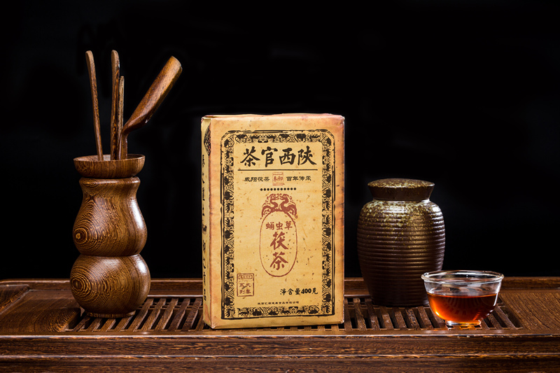 (秦御蛹虫草茯茶—陕西官茶 大秦系列)四,为什么有的茯茶金花茂盛