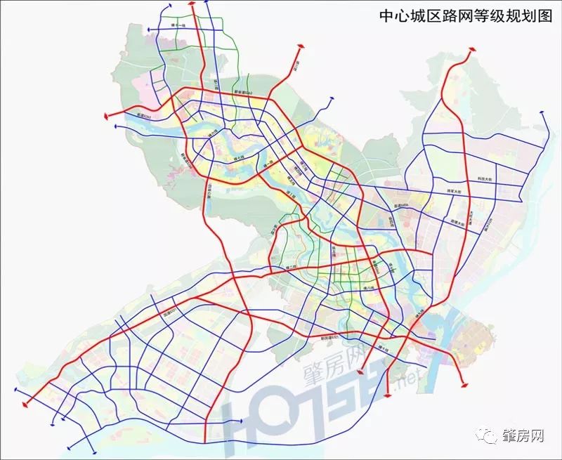 四会最新交通发展规划环城快速过江隧道5大放射线12个客运枢纽