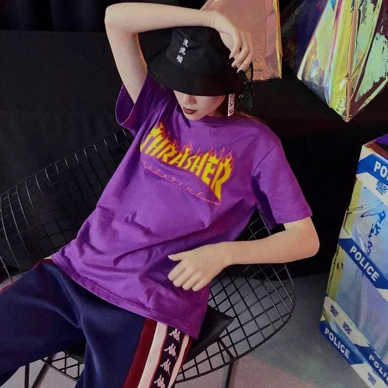 thrasher 火焰t恤 90这个牌子还有人不知道吗?潮人必备单品!