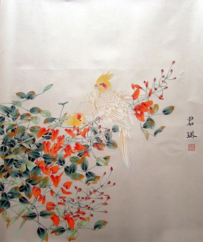 画如其人李君琳工笔花鸟精品集