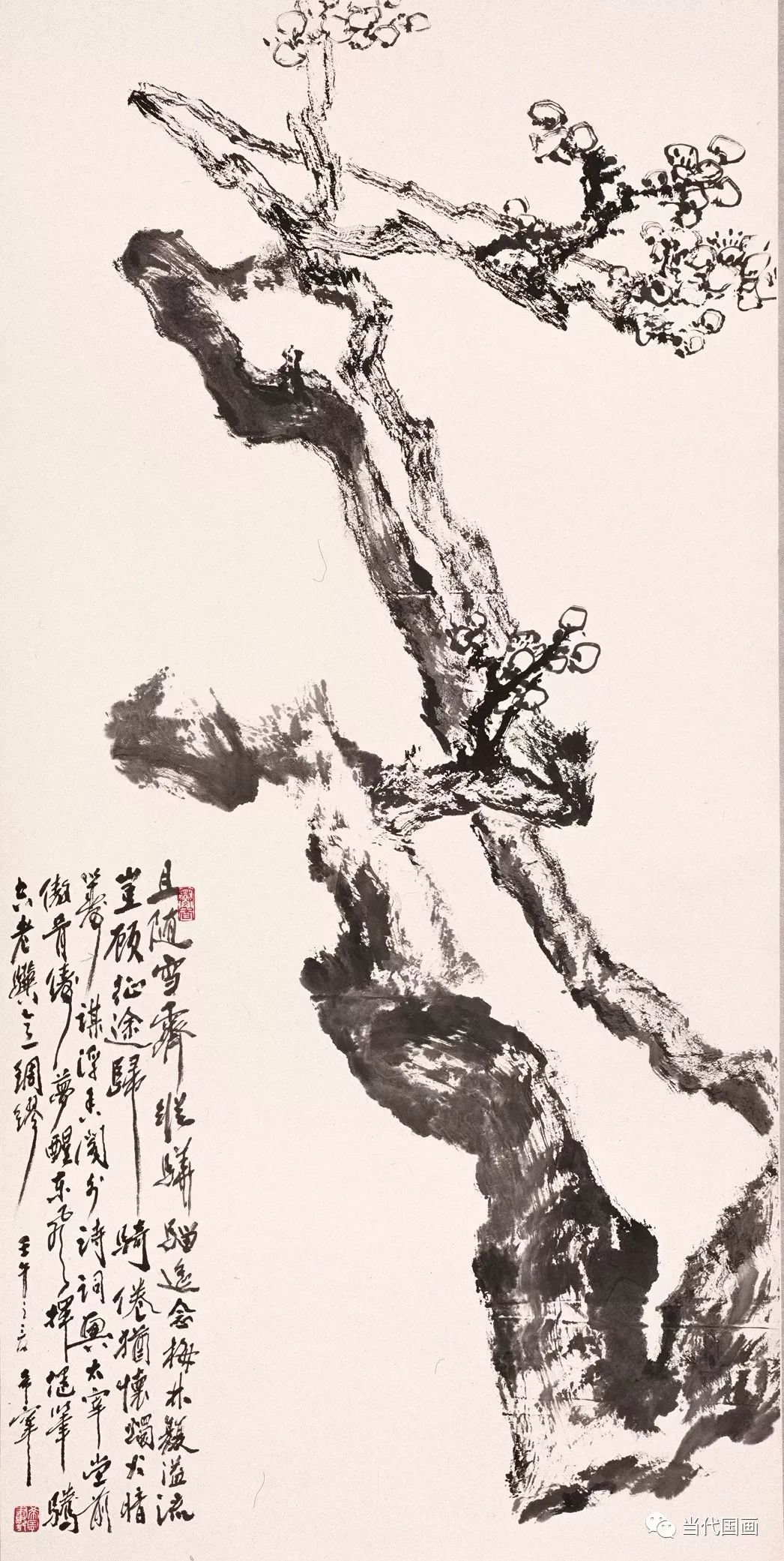 干如铁铸,花透冰魂-于希宁花鸟精品欣赏