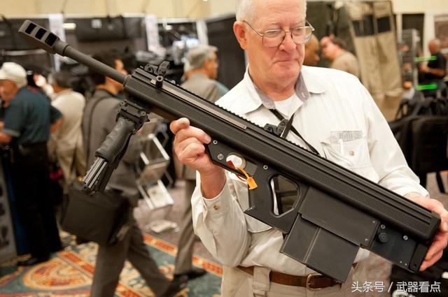 武器丨美国lsr-50步枪,看起来像巴雷特