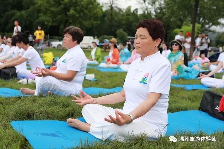 20yl6809永利18中国温州永嘉千人国际瑜伽盛会花絮(图2)