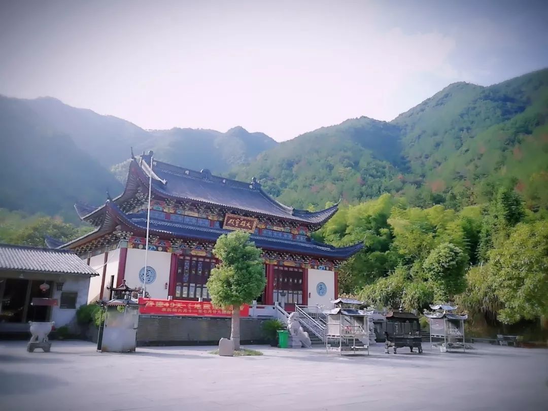 印象┃天台山百景图广严寺