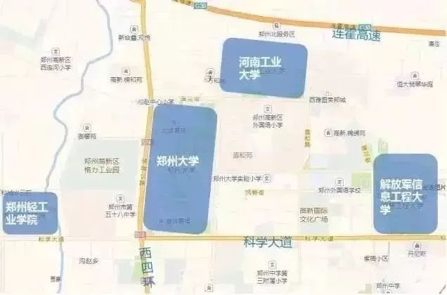 郑州西大学城