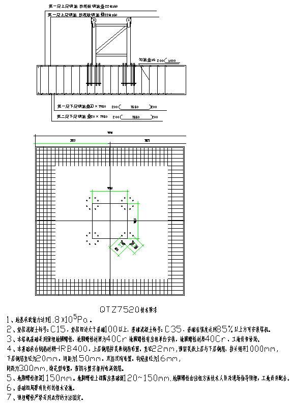 塔吊基础施工流程技术要求和注意事项