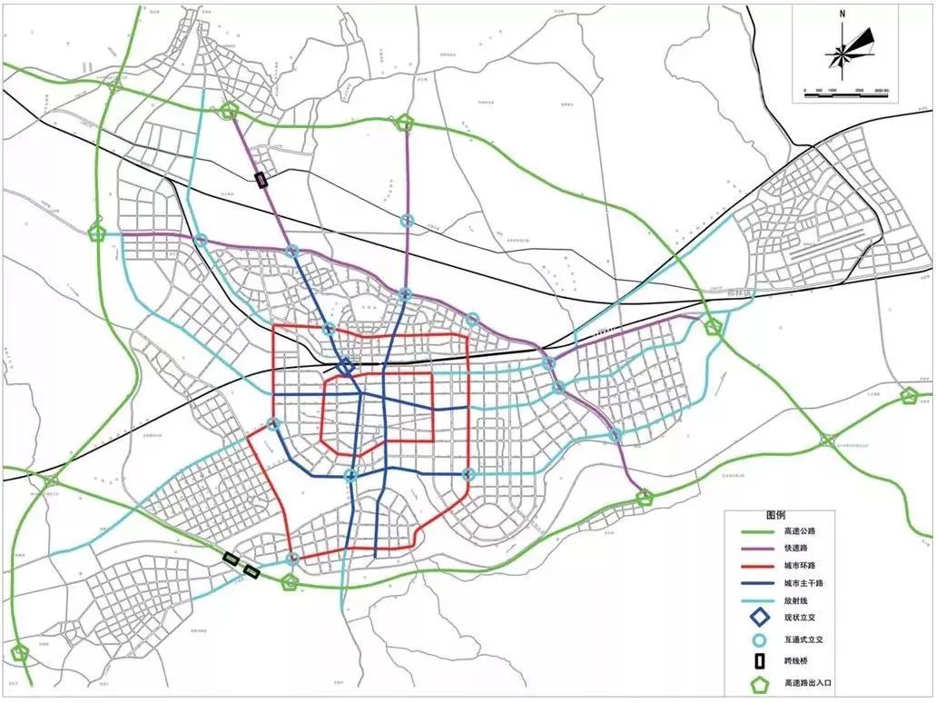 汉中城市建设规划图!