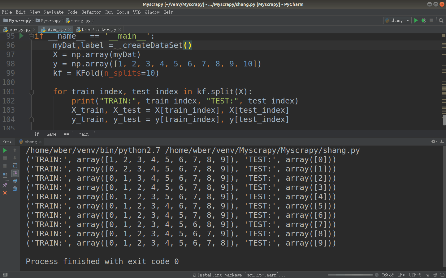 用python爬取豆瓣数据模型训练与检测