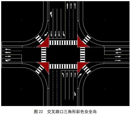 安全岛能够有效保护二次过街的行人安全,特别是考虑到行动不便人群的