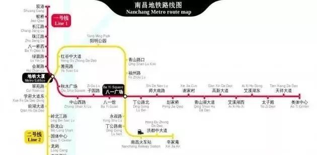 虽然说,南昌轨道交通第三轮规划还未获批,但是1号线北延先行启动地铁