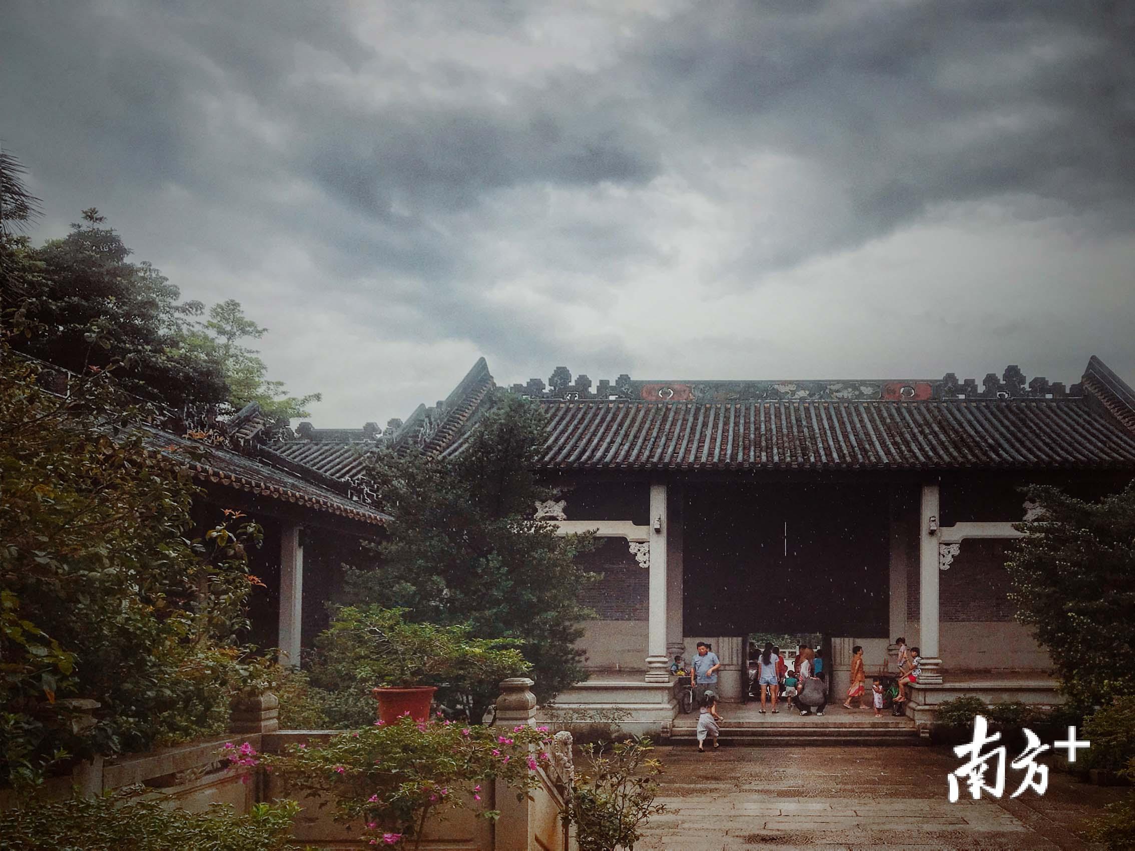 小洲村简氏大宗祠,烟火气中的生活美学