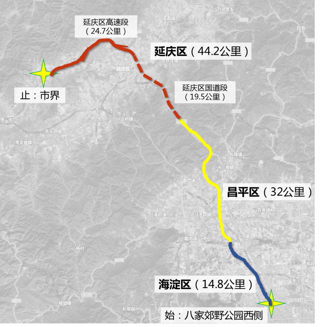 京藏,京新高速沿线景观改造提质,主体工程年底前