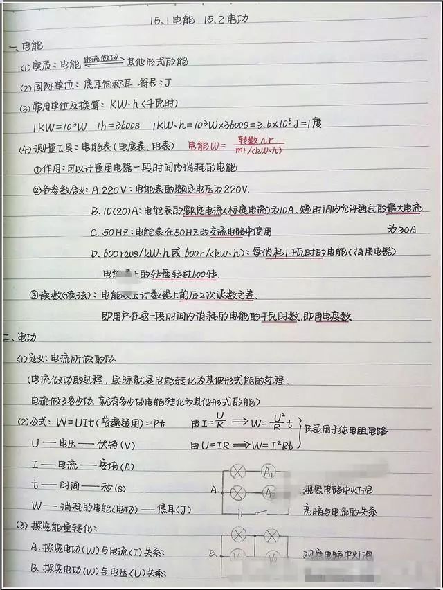 学霸的笔记宝典曝光,初中生要这样做笔记!