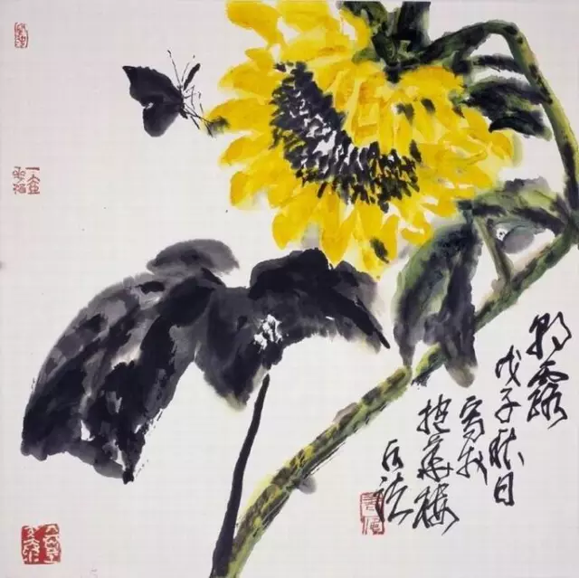 当代著名画家何水法花鸟画欣赏!