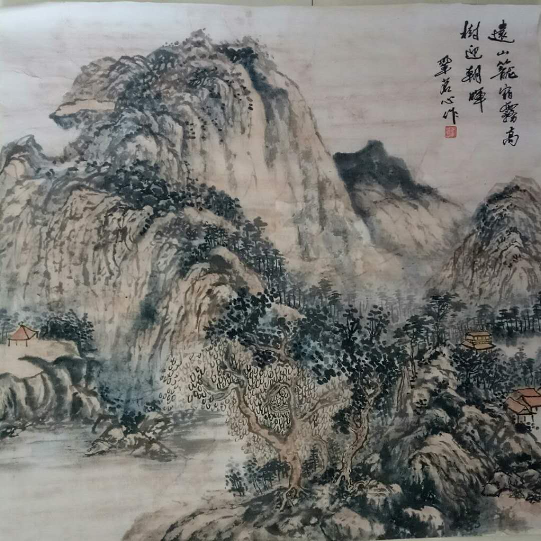 有网友留言称,巩茗心和她的作品就是个传奇,身为80后,女山水画家巩茗