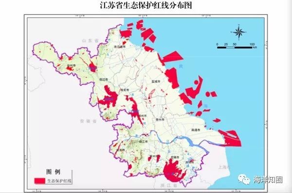 江苏发布海域生态保护红线名录印发江苏省国家级生态保护红线规划附