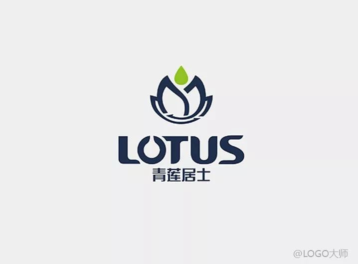 莲花元素logo设计合集鉴赏!