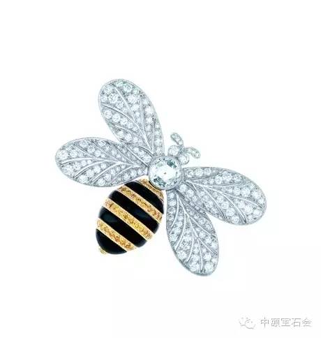 tiffany & co.蒂芙尼蜜蜂造型胸针