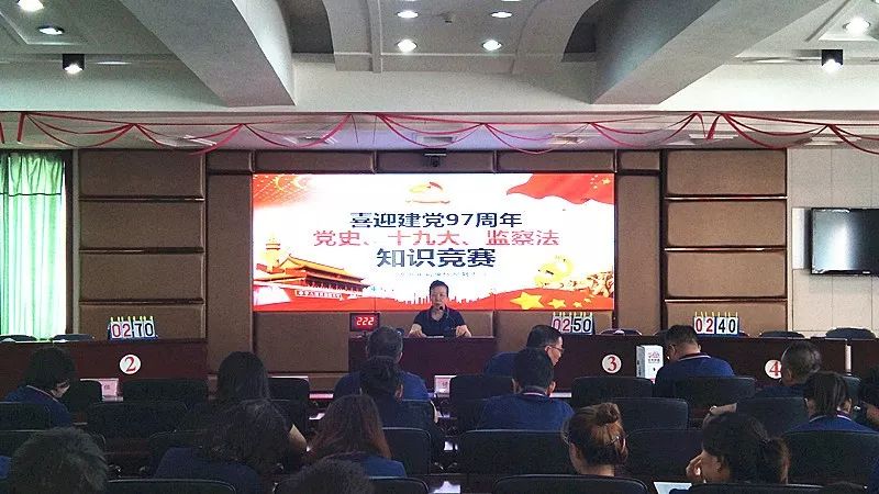 不忘初心,砥砺前行 喜迎建党97周年知识竞赛