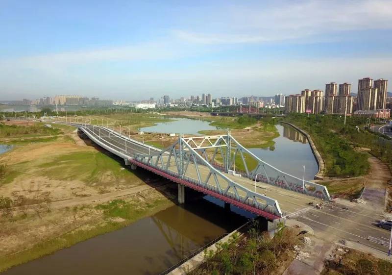 宣城市区一座全新的大桥合拢建成!