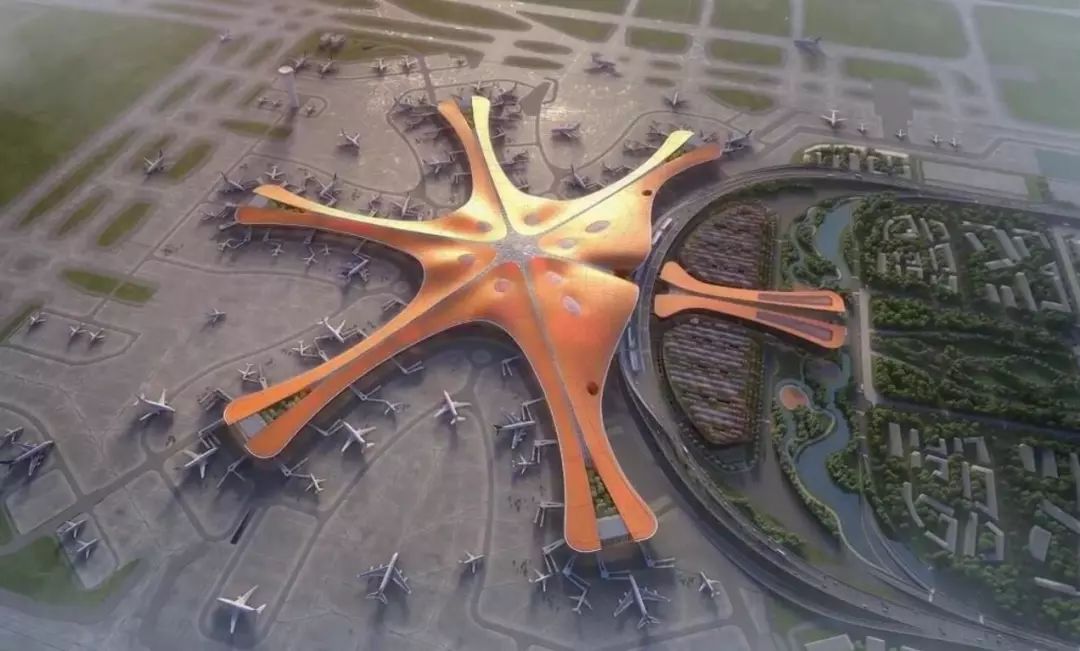 太震撼了!北京新机场最新进展,动画全景展示!