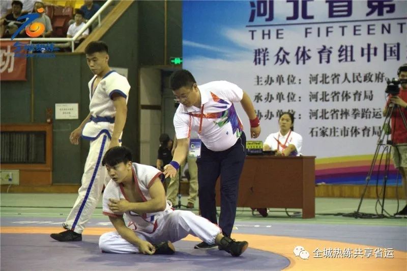 省运会中国式摔跤比赛落幕