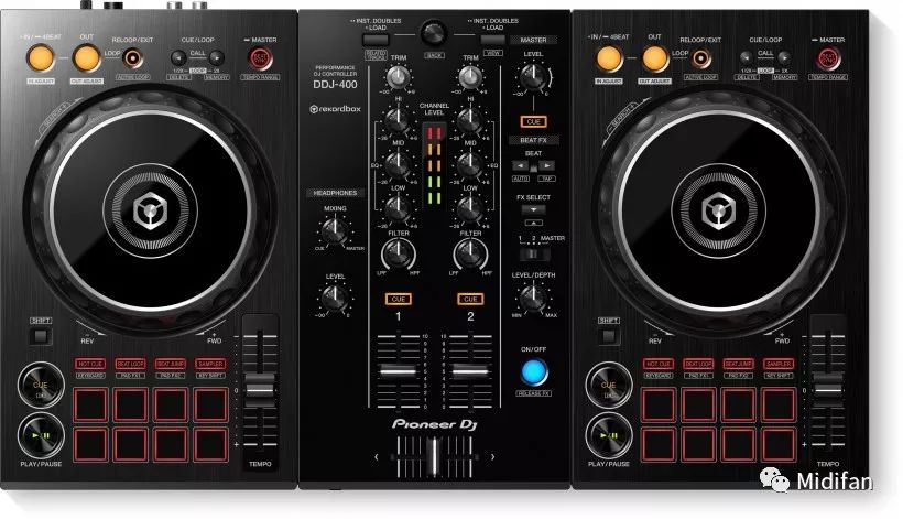 pioneer dj 发布 ddj-400 入门级 dj 控制器,布局更贴近 cdj