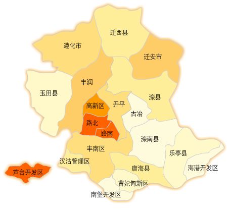 唐山县区人口_唐山人口分布图