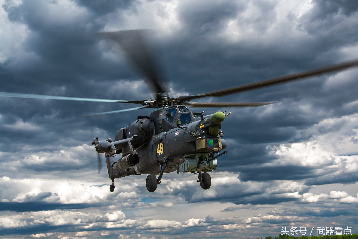 军事丨米—28 浩劫 系列武装直升机,在叙利亚战场接受