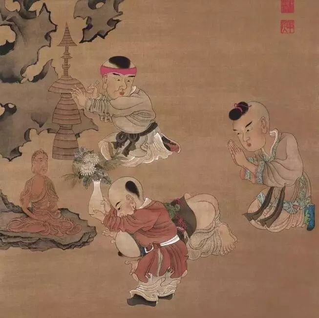 盘点中国历代"婴戏图" 看古时候的童年时光