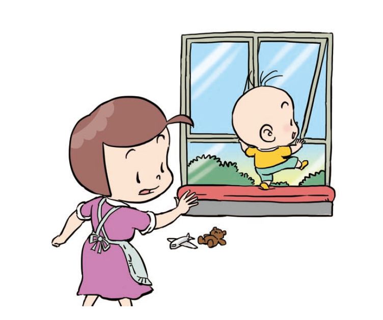 小小的窗户对孩子有股神秘的吸引力,怎样才能阻止孩子危险的行为,并