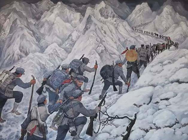 "汉阳造"(长枪)伴随红军爬雪山