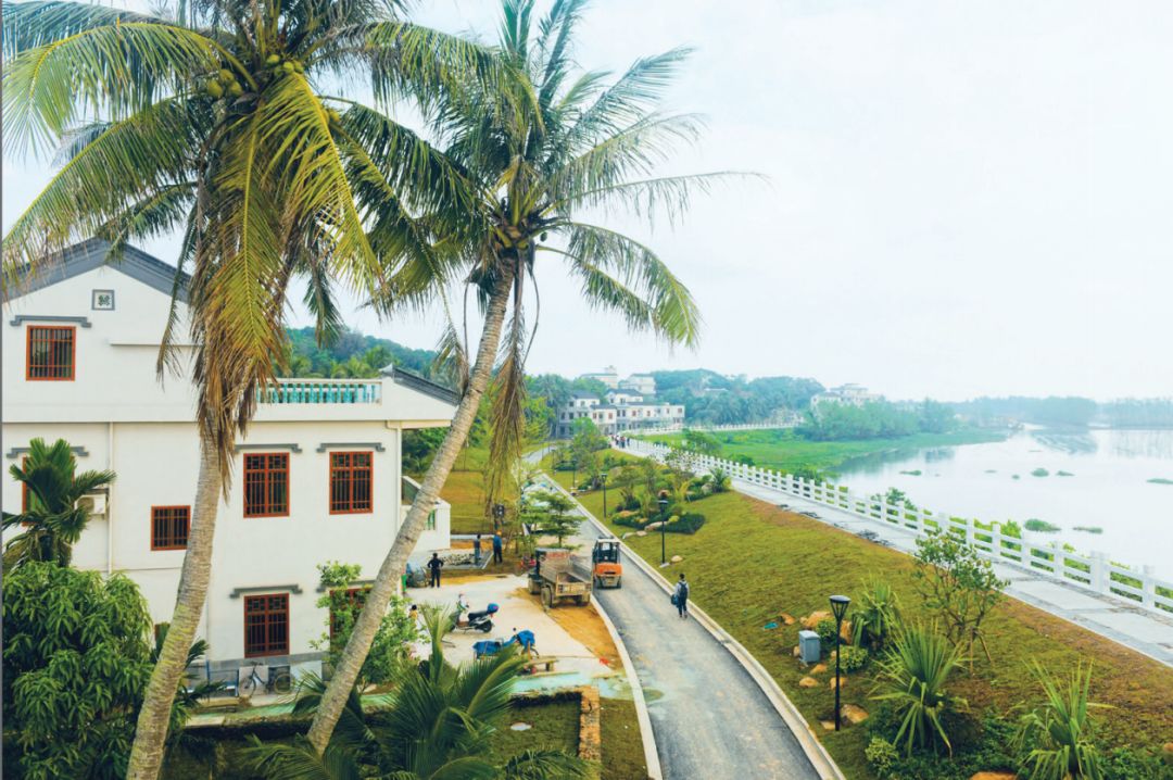 博鳌沙美村风景如画.符海涛摄