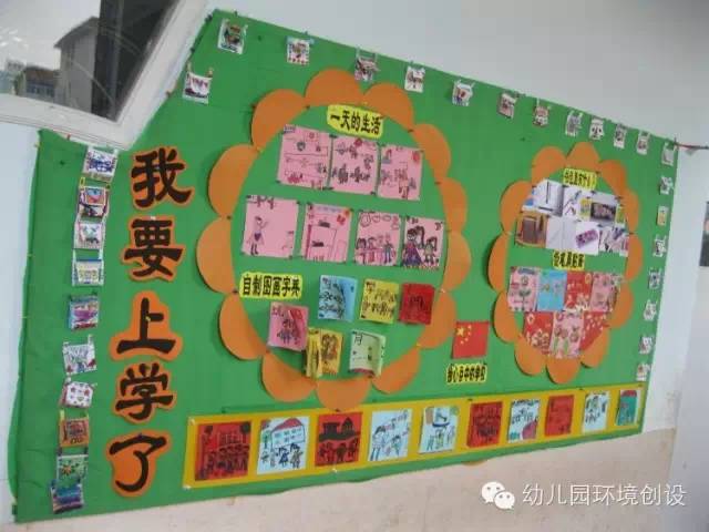 祝福最爱的宝贝们—幼儿园毕业班主题墙设计欣赏